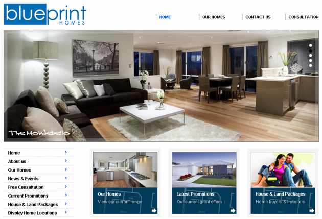 SEO Case Study for Blue Print Homes